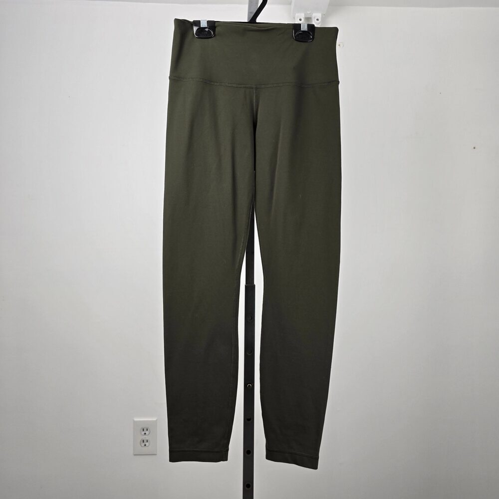 Lululemon Grey Wunder Under High Rise Crop Size S/M